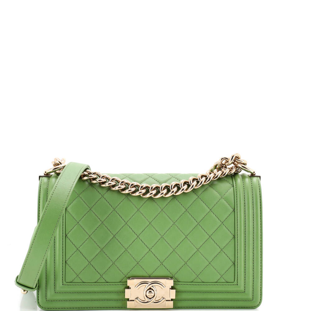 Chanel Boy Flap Bag Quilted Lambskin #350825C43B